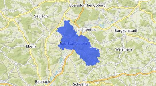 Bodenrichtwertkarte Bad Staffelstein